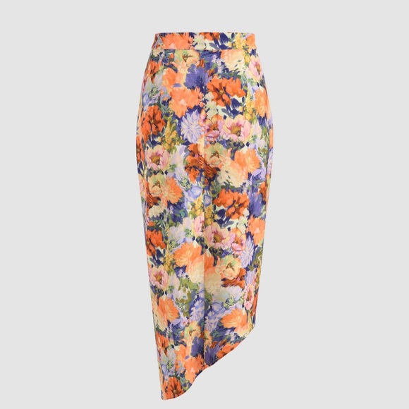 Cider Skirts Cider Floral Print Midi Skirt Poshmark